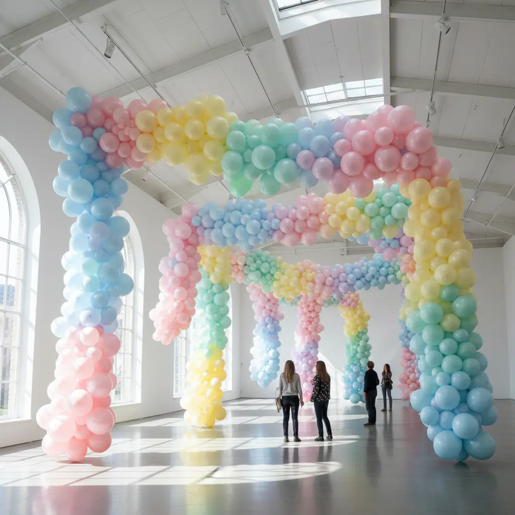 Creative balloon arrangements