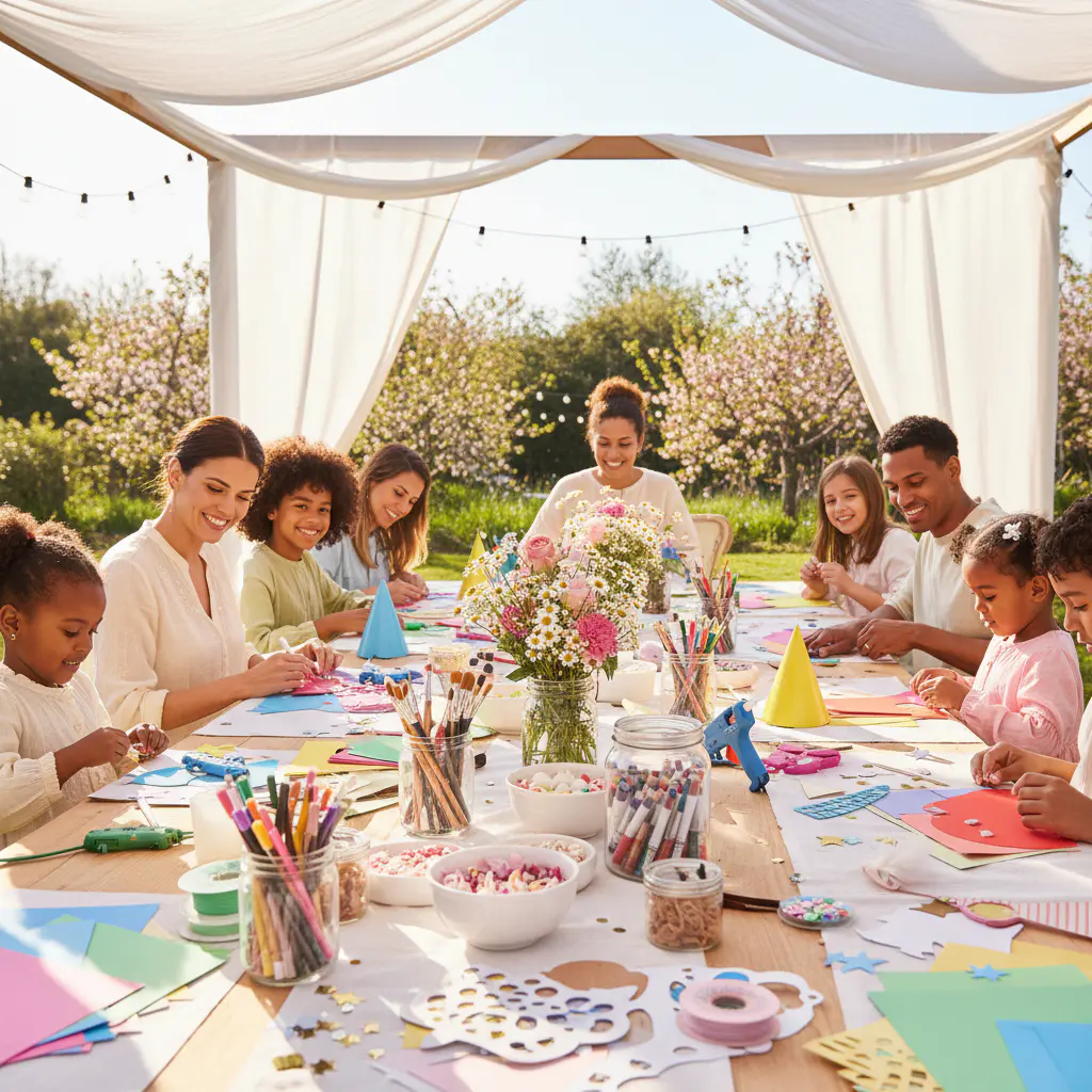 Party crafting station